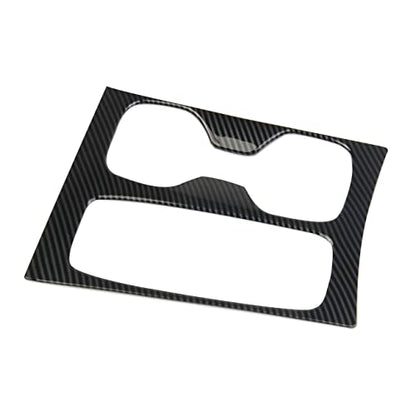 Carbon Fiber Center Console Gear Shift Cupholder Panel Cover Trim for Hyundai Tucson/Santa Cruz 2022-2026