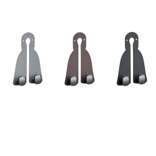 Headrest Hooks for Car, 2026 New Leather Headrest Hooks for Car, Multifunctional Double Hook Holder for Convenient Storage, Auto Hooks Organizer for Handbag Purse Coat Bags (3 Mix) - color: 3 MIX
