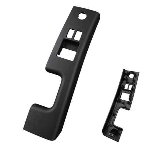 Window Switch Bezel Cover Front Left Driver Side Door Switch Panel Trim Compatible with 2006-2009 Nissan 350Z Replaces 80961-CF40E 80961-CF40A - color: Black Left, size: Fit for 2006-2009 350Z