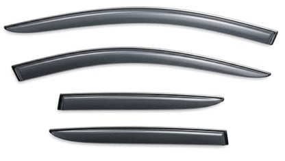2019-2026 Tape-on Rain Guards for Hyundai Santa Cruz Side Window Deflector Visors SE SEL Night XRT Limited Durable Tinted Vent Shade 2023 2024 2025 - size: For Hyundai Santa Cruz 2022-2026