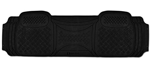 Zento Deals Car Floor Mat -Heavy Duty Weather Protection Mats (Black - 1pcs Car Diamond Floor Mat) - color: black, size: 1 Count