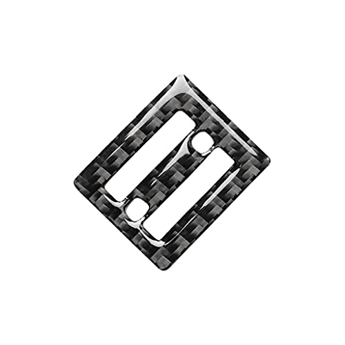 NVCNX Real Premium Carbon Fiber for Lexus IS250 is 250 IS350 2009-2013 / IS250C IS350C 2010-2015 2011 2012 2013 2014 Accessories Car Dashboard Center Air Vent Frame Cover Interior Trim Sticker 2PCs - color: Center Air Vent