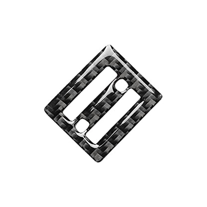 NVCNX Real Premium Carbon Fiber for Lexus IS250 is 250 IS350 2009-2013 / IS250C IS350C 2010-2015 2011 2012 2013 2014 Accessories Car Dashboard Center Air Vent Frame Cover Interior Trim Sticker 2PCs - color: Center Air Vent