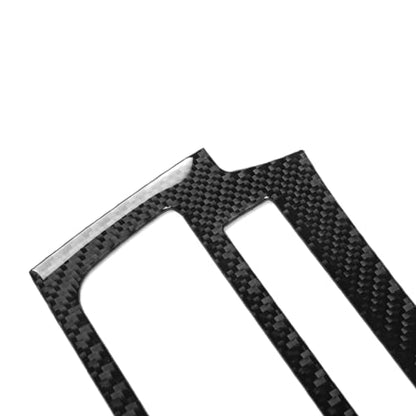 NVCNX Real Premium Carbon Fiber Accessories for Dodge Durango 2011-2013 2012 Car Dash Board Dashboard Infotainment System Panel Cover Interior Trim Sticker Decal 4PCs - color: 2011-2013 Dash Infotainment System Panel Trim