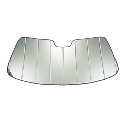 Covercraft UVS100 Custom Windshield Sunscreen for 2017-2026 Tesla 3 - Silver - color: Silver