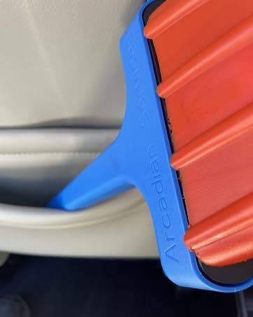 Vacuum Detail Attachment Tool | All-in-One Deepcleaning Crevice Cleaner/ Ice Scraper | The Best Car Accessories & Essentials | Wet & Dry Car Detailing Kit | Truck, Auto, & RV Cleaning Supplies (Blue) - color: Blue