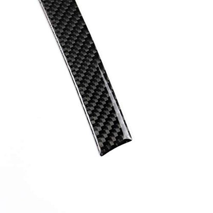 NVCNX Car Rear Air Vent Outlet Frame Cover Decal Compatible with Lexus IS250 2014 2015 / IS200t 2016 2017 / IS300 2016-2020 / IS350 2014-2020 Carbon Fiber Interior Trim Accessories Black - color: Air Vent - Rear