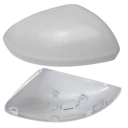 Moonlinks Compatible with Nissan Sentra 2020 2021 2022 2023 2024 Side Mirror Cover Replacement, Pearl White Right Passenger Side Clip-on Mirror Cap for Sentra S/SR/SV/Sense/Advance/Exclusive - color: Right Pearl White