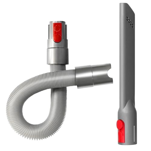 Attachment Kit - Extension Hose and Crevice Tool Compatible with Dyson V15 V11 V10 V7 V8 Absolute Animal Motorhead Trigger Model - color: Extension Hose and Crevice Tool