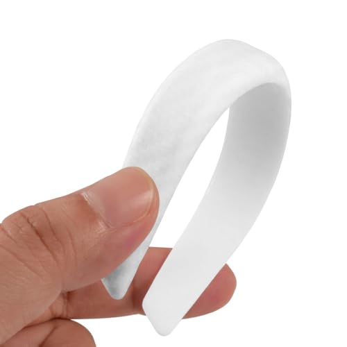 4Pcs 6 inch Universal 3D Carbon Fiber Texture Automotive Door Edge Buffer Trim Strip Paint Protector Cover Scratch Non-Marking Silicone Personalize Bar Sticker (White) - color: White