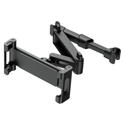 Car Headrest Tablet Holder,Headrest Mount Car Tablets Holder Truck 360 Degree Rotation Adjustable Extendable,Tablet Bracket for Auto,Fits All 5.51-10.24'' Screen Devices