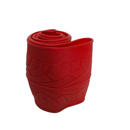 Universal Steering Wheel Cover：13.5 to 15 Inches Stretchable Silicone Anti Skid Steering Wheel Protector Fit for Most Car Models Including Round D Shape or Special Shape (Red) - color: Red