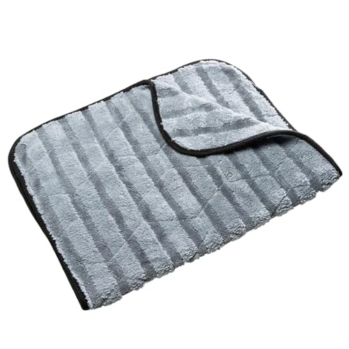 Ethos Car Drying Towel - 1000GSM Twisted Loop Microfiber Towels 20" x 30" - Car Drying Towels Extra Large, Dual Sided, Absorbs 12X Its Weight in Water! One Towel That Dries It All!