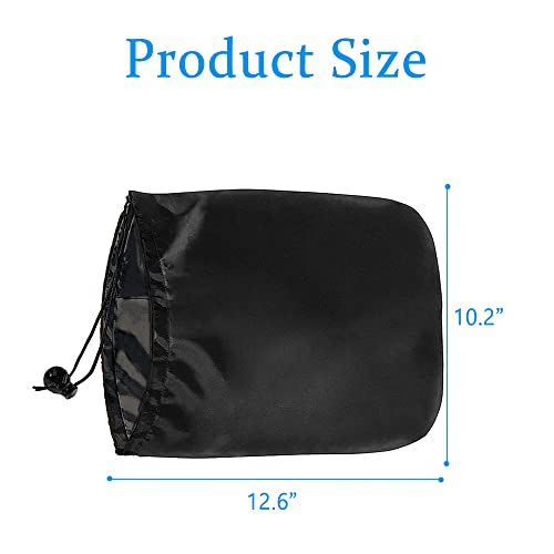ASUBHA 2PCS Side Mirror Covers, Car Mirror Protector, Waterproof Snow Rearview Cover Protects from Ice Snow Frost Dew Rain Bird Poop, Car Accessories Auto Rearview Protection Cover for Most Vehicles