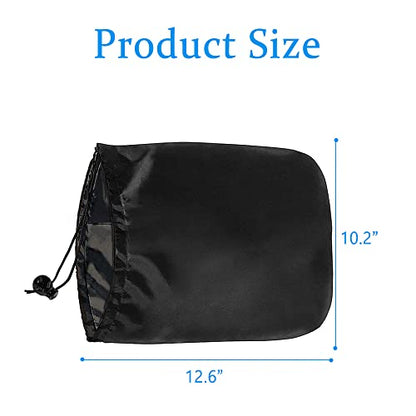 ASUBHA 2PCS Side Mirror Covers, Car Mirror Protector, Waterproof Snow Rearview Cover Protects from Ice Snow Frost Dew Rain Bird Poop, Car Accessories Auto Rearview Protection Cover for Most Vehicles