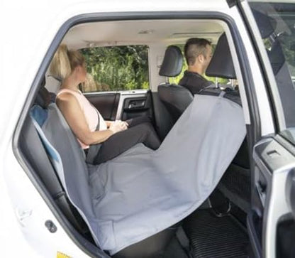Kurgo Rover Hammock - Dog Seat Mat - Waterproof Cover - Dog Bench Shield - Machine Washable - 63" Wide - Charcoal Grey - color: Charcoal Grey, size: 63" Wide, style: Hammock