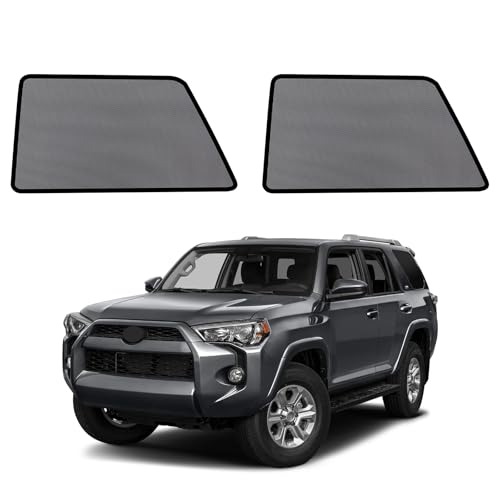 Car Window Shades for 2011-2023 4Runner - Rear Side Window Sun Shade for Baby, Breathable Mesh Car Privacy Window Covers, UV Protection & Heat Insulation for Road Trips Napping Camping (2 PCS) - size: 4Runner(2011-2023)R-2PCS