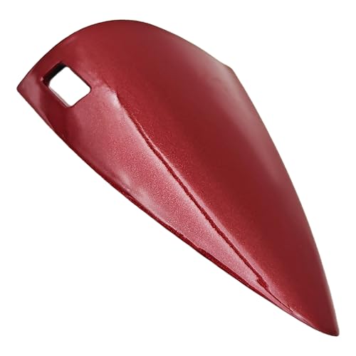 Car Front Left Side Door Handle Key Cover Cap Compatible with Hyundai Elantra MK7 2020 2021 2022 2023 Replace Part 82652-AA100 Door Handle End Bezel (Front Left Door, Red) - color: Red