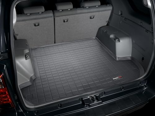 WeatherTech Cargo Trunk Liner for Toyota 4Runner, Behind 2nd Row (40230), Black - color: Black