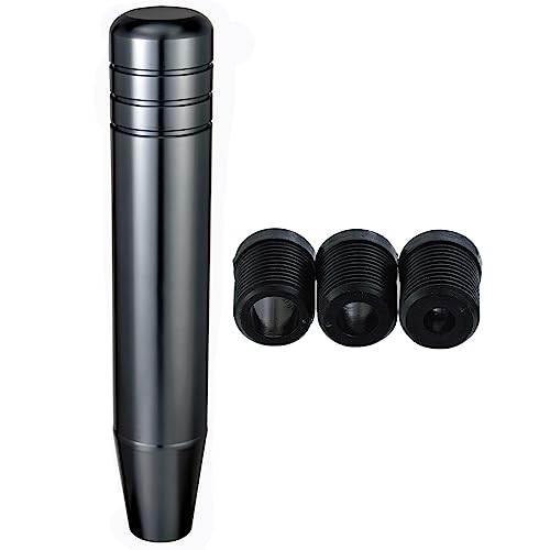 Abfer Weighted Shift Knob Tall Gear Stick Shifting Extension Car Long Shifter Knob Fit Most Manual Automatic Transmission Vehicle, Gray - color: Gray