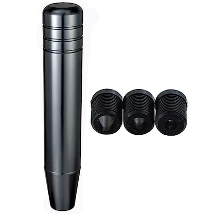 Abfer Weighted Shift Knob Tall Gear Stick Shifting Extension Car Long Shifter Knob Fit Most Manual Automatic Transmission Vehicle, Gray - color: Gray