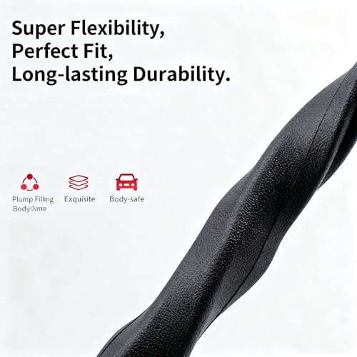 Car Seat Gap Filler Set of 2, Multifunctional Seat Side Gap Seam Filler Organizer with Phone Holder, Universal Fit Fill The Gap Between Seat & Console for Car, SUV, Truck