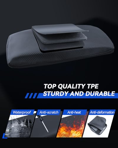 Armrest Cover for Mazda CX-30 2020 2021 2022 2023 2024 2025 Accessories Center Console Middle Lid Pad Protector for Car Elbow Rest - size: for 2020-2025 Mazda CX-30