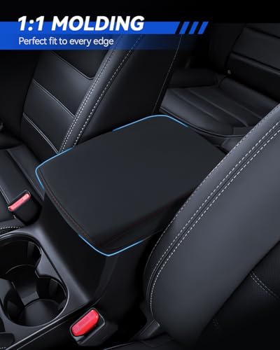 Armrest Cover for Mazda CX-5 2018-2023 2024 2025 Accessories Center Console Middle Lid Pad Protector for Car Elbow Rest - size: for 2017-2025 Mazda CX-5