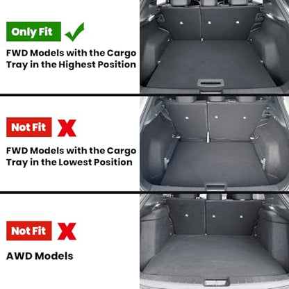 LASFIT Floor Mats & Seatback Mats & Cargo Mat for Nissan Kicks 2025-2026 FWD (Not Fit AWD & 2025 Kicks Play),All Weather TPE Custom Fit Durable Floor Liners for Kicks 2025-2026 S/SR/SV Car Mats - size: 1)For Nissan Kicks | 2025-2026 | FWD