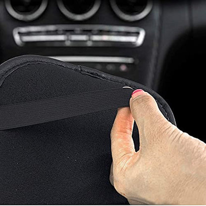 Bling Bling Car Armrest Cover Auto Center Console Protective Cover Luster Crystal Rhinestone Car Arm Rest Cushion Pad Car Interior Accessory (Bling-Red) - color: Bling-Red