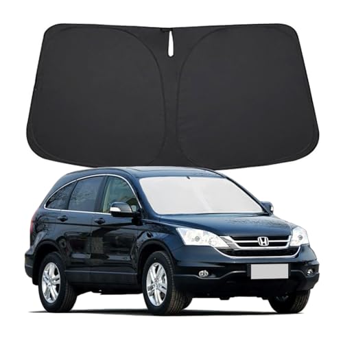 Windshield Sun Shade for Honda CR-V 2007 2008 2009 2010 2011 Front Window Shade - Sun Visor Protector Honda CRV Accessories Foldable Sunshade Blocks UV Rays Keeps Your Car Cooler - size: for CR-V 2007-2011