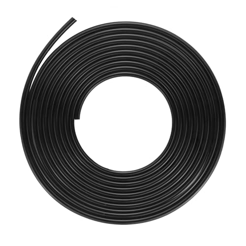 Car Door Edge Guards Chrome Black Universal U Shape Moulding Trim Strip Automotive Guard Door Protector Edge Guard Decorative for Sedans, Trucks, SUV, ATV (64FT, Black) - color: Black, size: 64FT