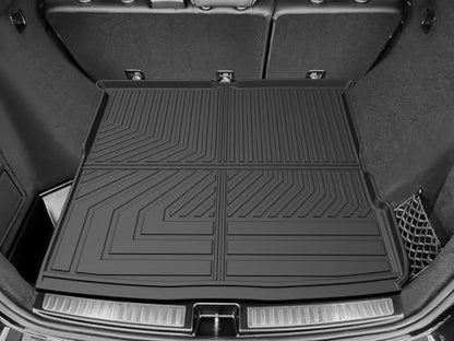 Cargo Liner Compatible with Mercedes-Benz GLE 2016-2019 ＆ Benz ML 2012-2015 Trunk Mat - All Weather Trunk Liner Custom Fit GLE Class GLE350 GLE43 GLE63 ML350 ML550 ML63 Cargo Liners - style: 3) for Mercedes Benz GLE | 2016-2019 | Cargo Liner