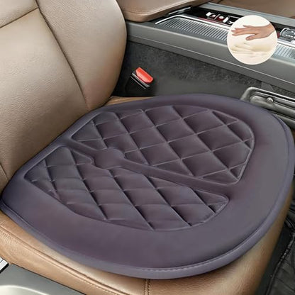 Big Ant Car Seat Cushion, Comfort Memory Foam Driver Seat Cushion Improve Driving View, Sciatica and Lower Back Pain Relief, Seat Cushions for Car Seat Driver, Home Office Chair, Wheelchair - Gray - color: Grey