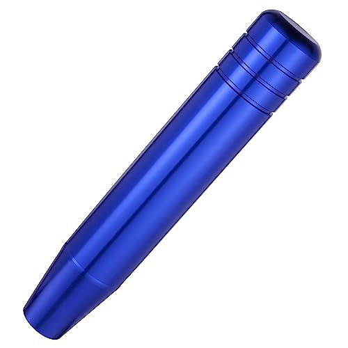 Abfer Tall Shift Knob Car Long Shifting Head Replace Weighted Gear Stick Shifter Knob Extension Fit Most Manual Automatic Transmission Vehicle, Blue - color: Blue
