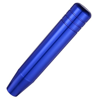 Abfer Tall Shift Knob Car Long Shifting Head Replace Weighted Gear Stick Shifter Knob Extension Fit Most Manual Automatic Transmission Vehicle, Blue - color: Blue