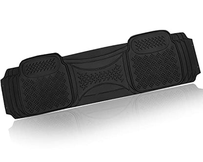 Zone Tech Premium Quality Automotive Rear Universal 1 Piece Runner Mat- All Weather Protection-Perfect for Car, Truck and SUV