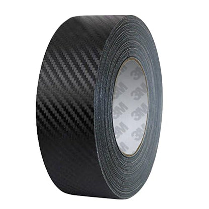 3M 1080 Black Carbon Fiber Vinyl Detailing Wrap Pinstriping Tape 20ft Roll (1/2 Inch x 20ft roll) - size: 1/2" x 20ft roll
