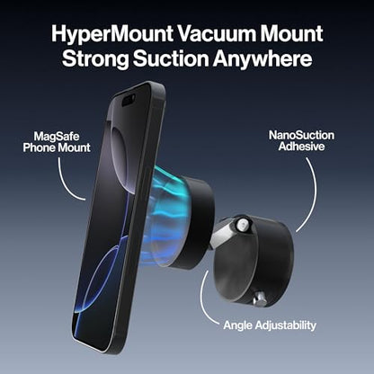 Statik HyperMount (Gen 2) Phone Mount, Magnetic Phone Holder, Car Mount for Phone Works on Smooth & Lightly Textured Surfaces, iPhone, Samsung, and Android Compatible, 3 Pack - size: 3 Pack