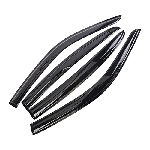 Window Visors Rain Guards Deflector 4 Piece Set for 2011-2021 Dodge Charger 94313 - size: 2011-2021 Dodge Charger