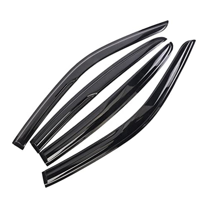 Window Visors Rain Guards Deflector 4 Piece Set for 2011-2021 Dodge Charger 94313 - size: 2011-2021 Dodge Charger
