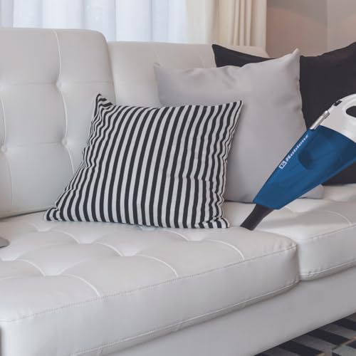 Koblenz HV-120 KG3 Corded Handheld Vacuum Cleaner, for Mom, 400W Motor, 18 ft Cord, Lightweight Dust Buster for Pet Hair, Upholstery, Stairs, Car, Crevice Tool Included