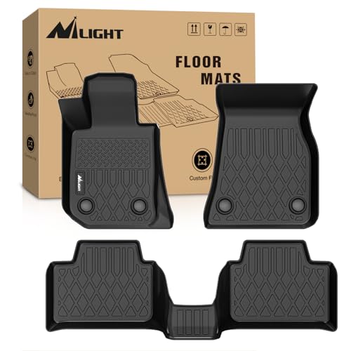 Nilight TPE Floor Mats for BMW 3 Series G20 330i 330i xDrive RWD Sedan Only 2019 2020 2021 2022 2023 2024 2025 All Weather Custom Fit Heavy Duty Floor Liners - color: 2019-2025 BMW 3 Series