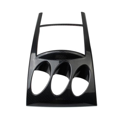 Carbon Fiber Style Center Console Dashboard Frame Cover Trim Accessories for Nissan 350Z