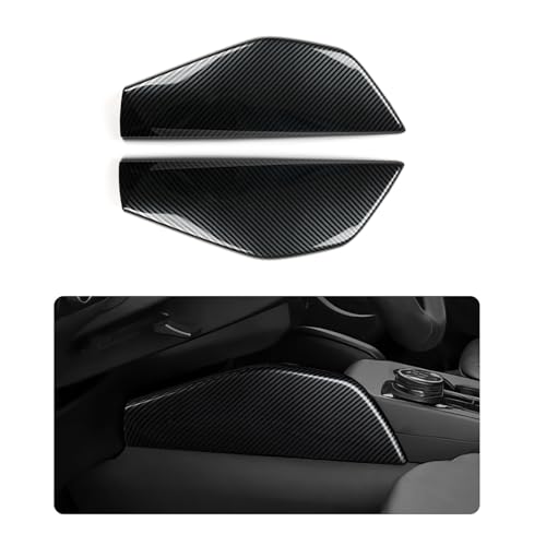 Car Carbon Fiber Gear Shift Decoration Strip Sticker Decal Trim Cover Interior for Ford Bronco Sport 2021 2022 2023 2024 2025 Accessories - color: Gear Shift Decoration Strip