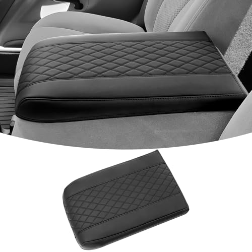 ZZEQYG Center Console Cover for Chevy Silverado/GMC Sierra 1999-2007, Tahoe & Suburban & Yukon & Avalanche, Car Armrest Cover Accessories(Fits Jump Seat Console Only) - color: For Silverado/Sierra 1999-2007(Jump Seat)