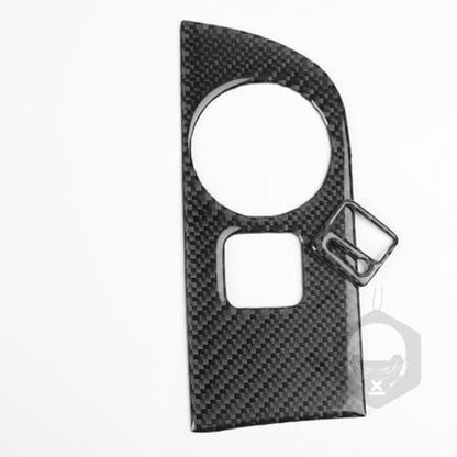 NVCNX Real Premium Carbon Fiber Accessories for Dodge Durango 2011-2020 2012 2013 2014 2015 2016 2017 2018 2019 Car Dash Dashboard Headlight Switch Panel Cover Interior Trim Sticker Decal 4PCs - color: 2011-2020 Dash Headlight Switch Panel Trim