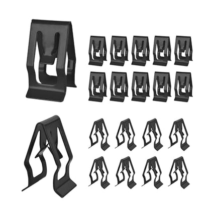 20 PCS Dashboard Trim Clips, Front Console Dash Metal Retainer Clips, Automotive Dashboard Trim Retainer Clip, Universal Interior Clip Fasteners Accessories Replacement for Most Cars