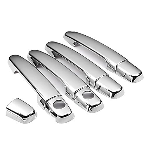 Chrome Side Door Handle Cover Trims Fit for 2002-2006 Toyota Camry / 01-07 Highlander