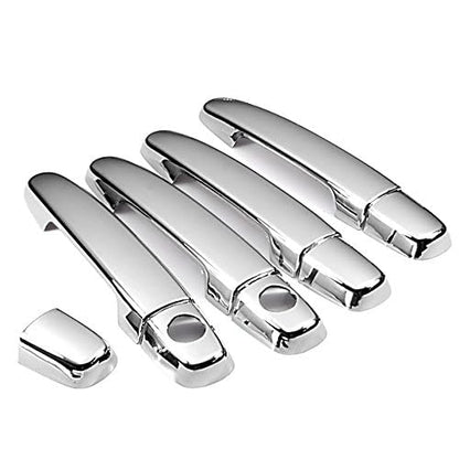 Chrome Side Door Handle Cover Trims Fit for 2002-2006 Toyota Camry / 01-07 Highlander